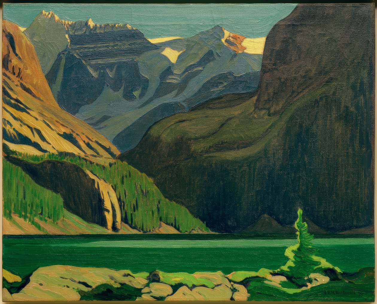 OHara-järvi tekijältä J.E.H. MacDonald