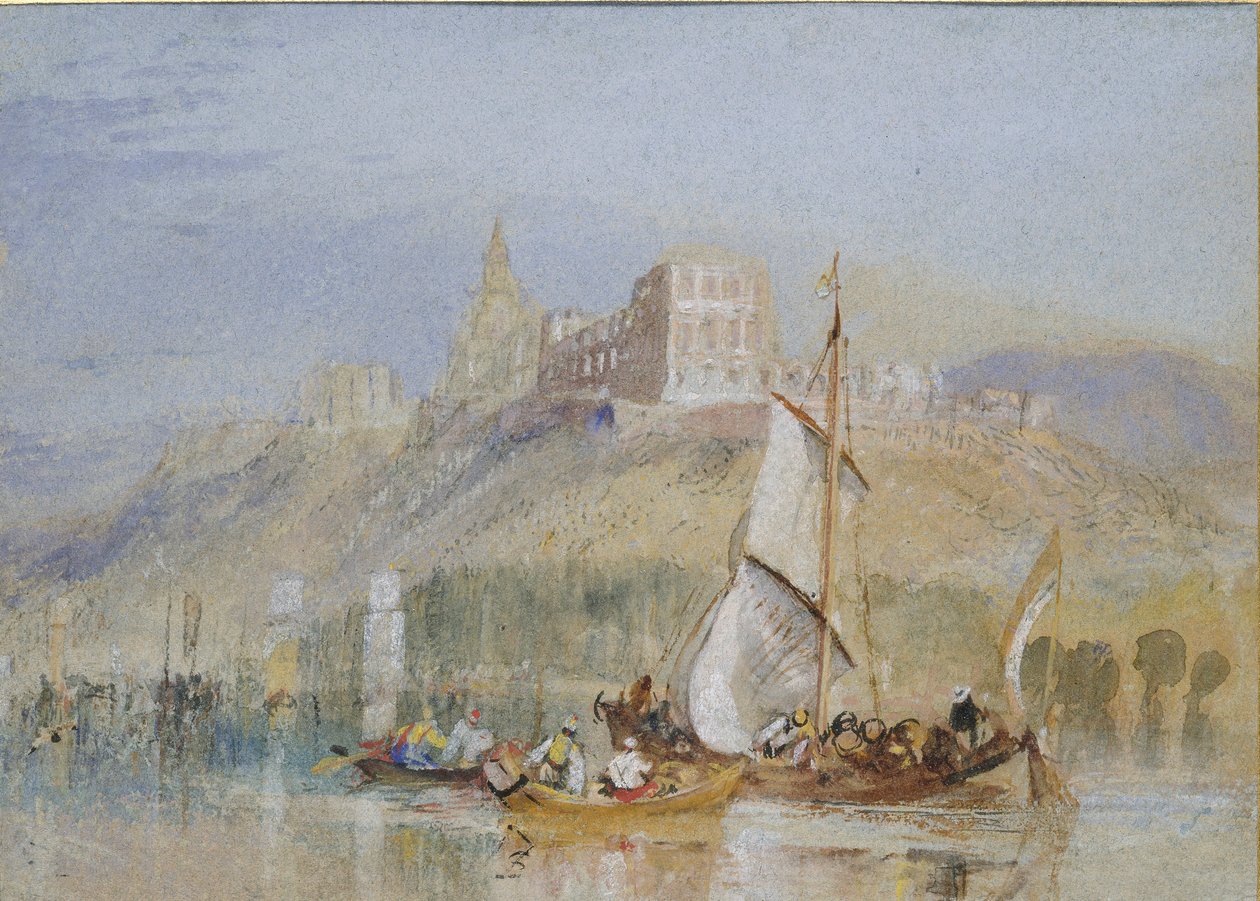 Montjean, 1830 tekijältä Joseph Mallord William Turner