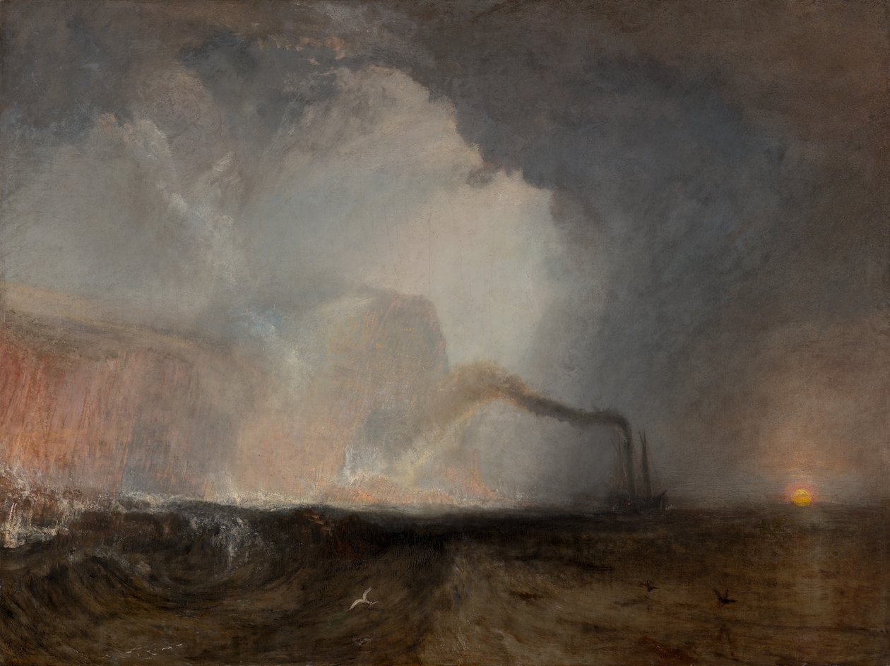 Staffa, Fingalin luola, 1831-1832. tekijältä Joseph Mallord William Turner