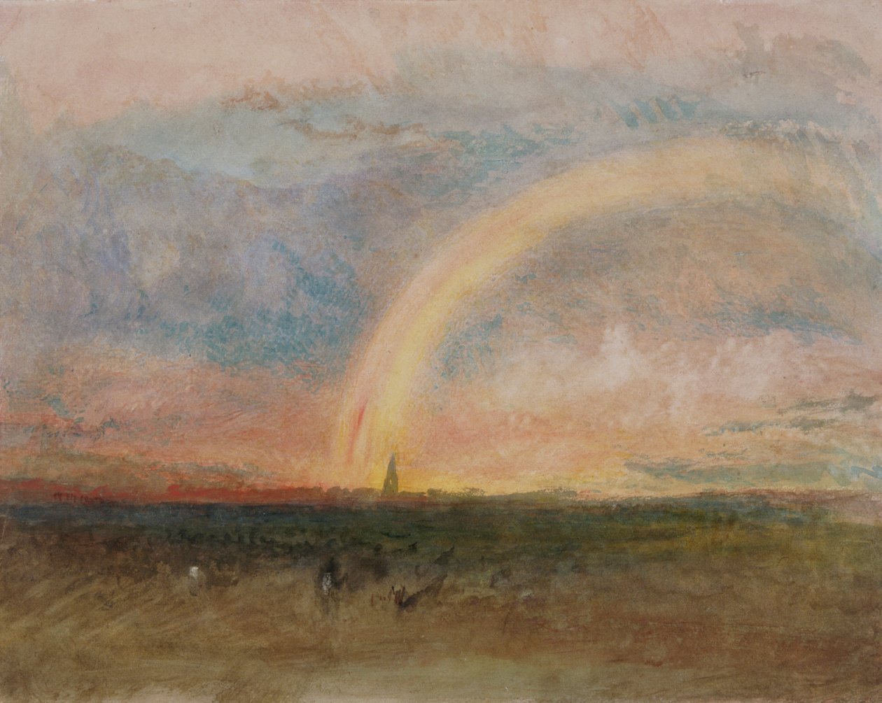 "Sateenkaari", c1835 tekijältä Joseph Mallord William Turner