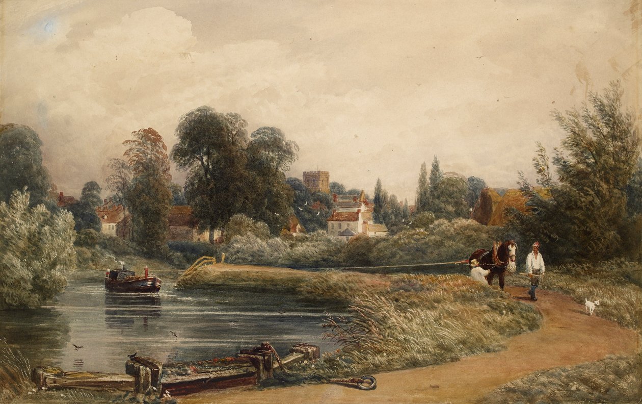 Näkymä Iffleyn joelta, 1841 tekijältä Joseph Mallord William Turner
