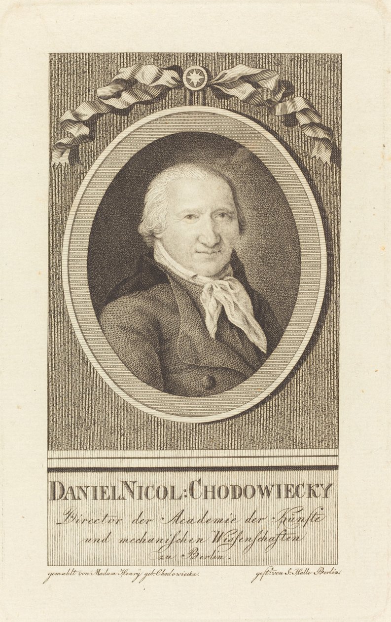 Daniel Chodowiecki tekijältä J.S.L. Halle