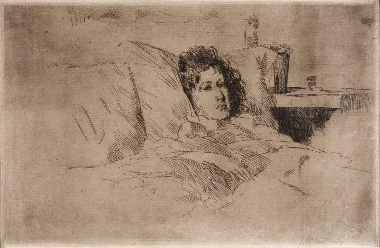 Äiti ja lapsi tekijältä J. Alden Weir