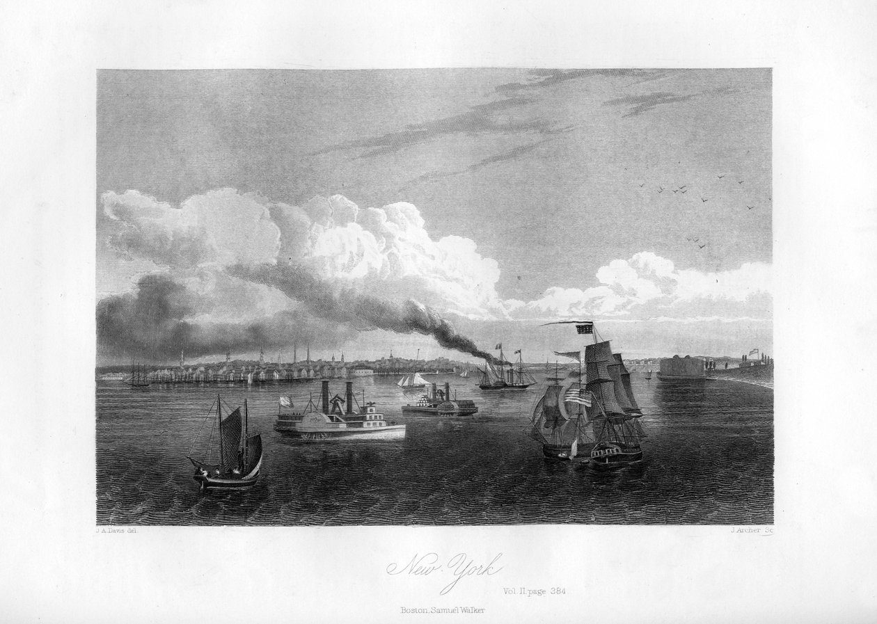 New York, 1855. tekijältä J. Archer