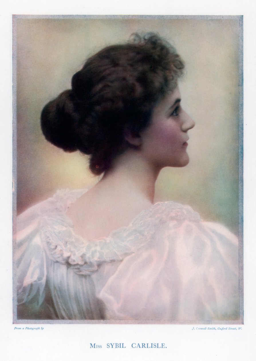 Sybil Carlisle, näyttelijä, 1901. tekijältä J Caswall Smith