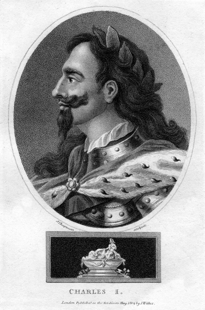 Charles I Englannista, 1804. tekijältä J. Chapman