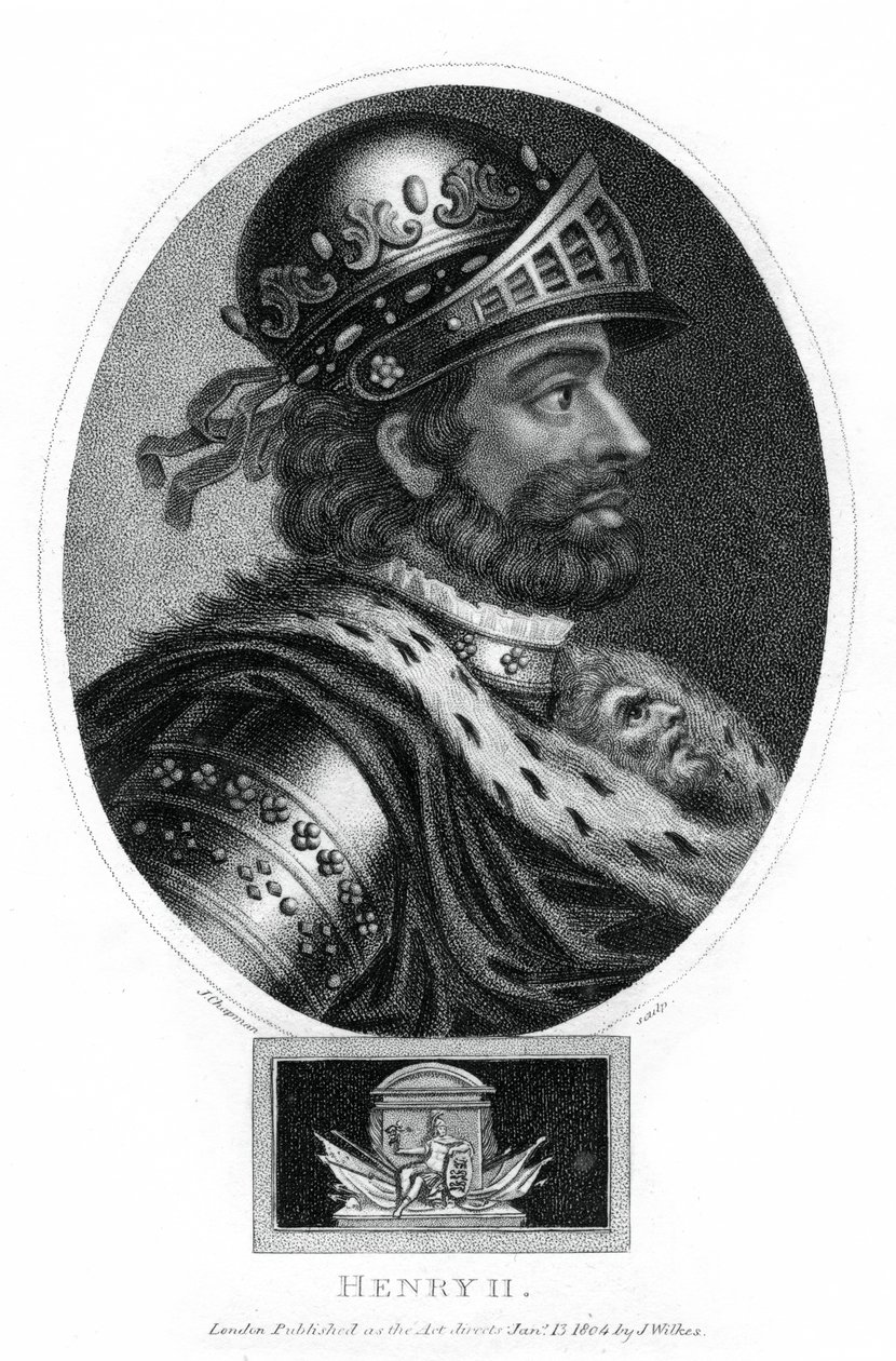 Henrik II, Englannin kuningas, 1804. tekijältä J. Chapman