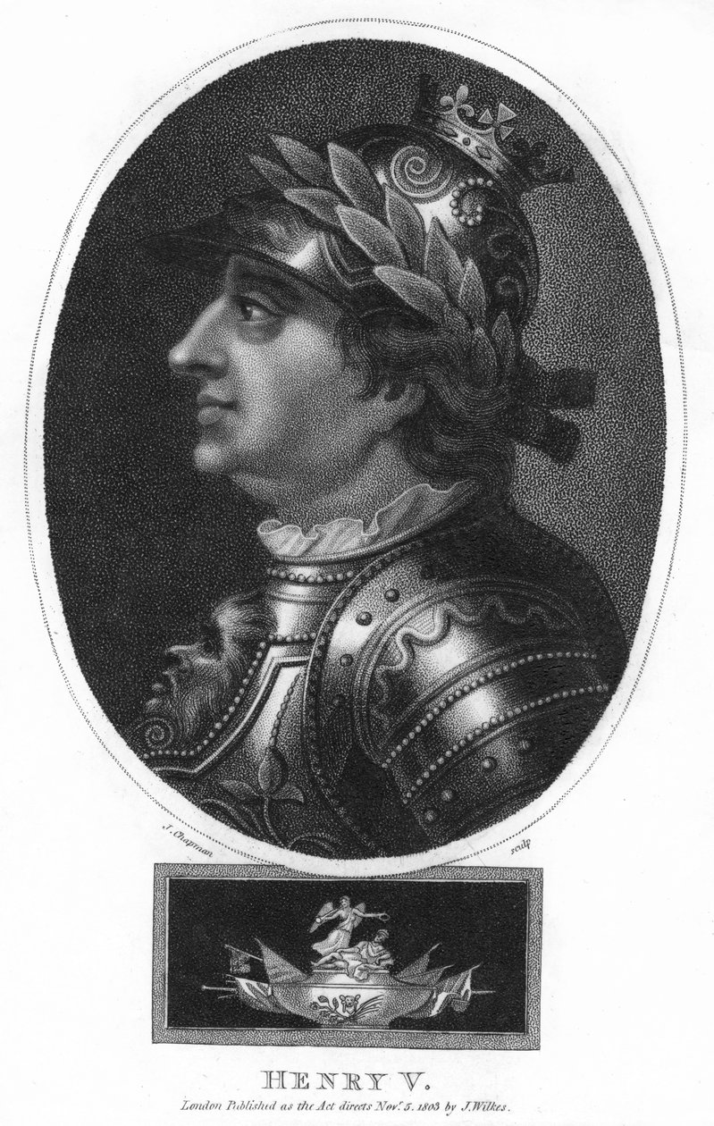 Henrik V, Englannin kuningas, 1803. tekijältä J. Chapman