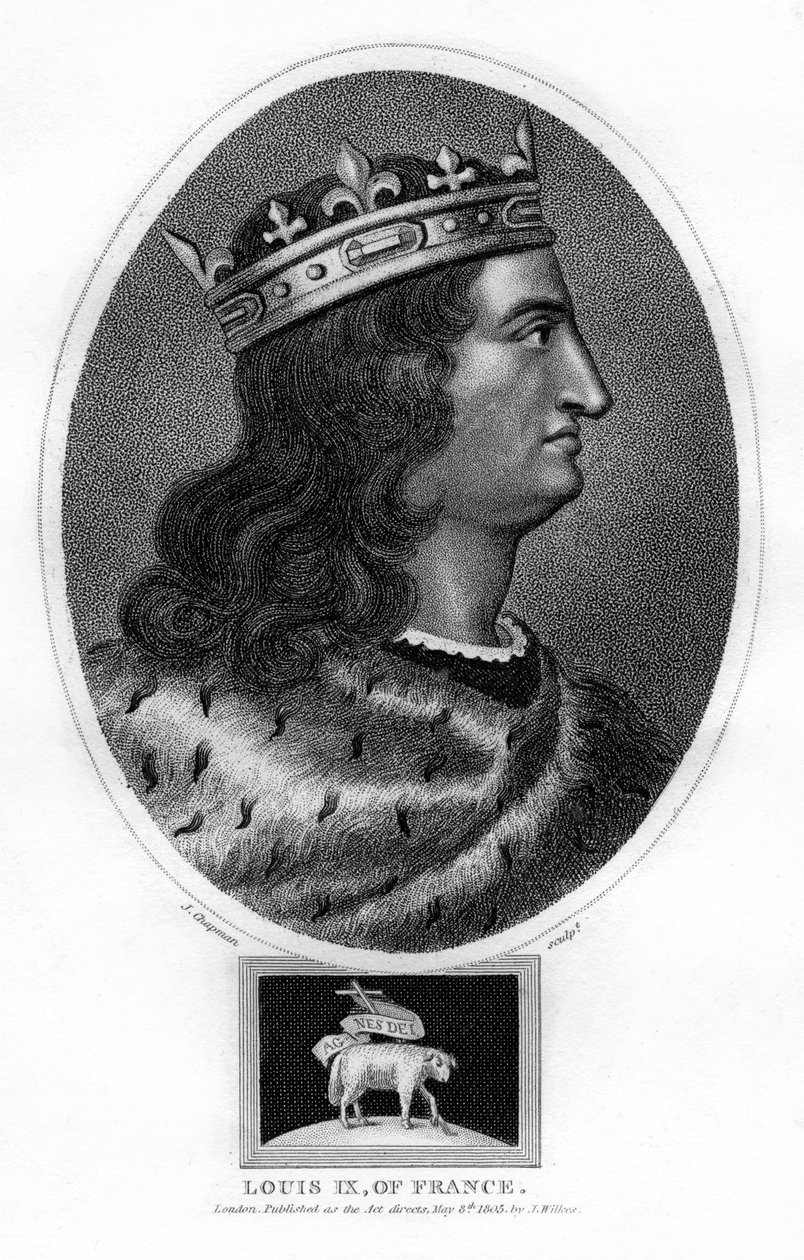 Ludvig IX, Ranskan kuningas, 1805. tekijältä J. Chapman