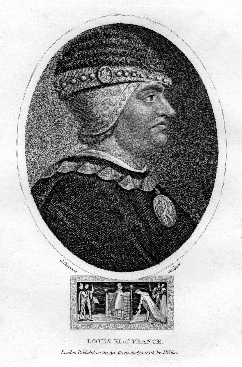 Ludvig XI, Ranskan kuningas, 1805. tekijältä J. Chapman