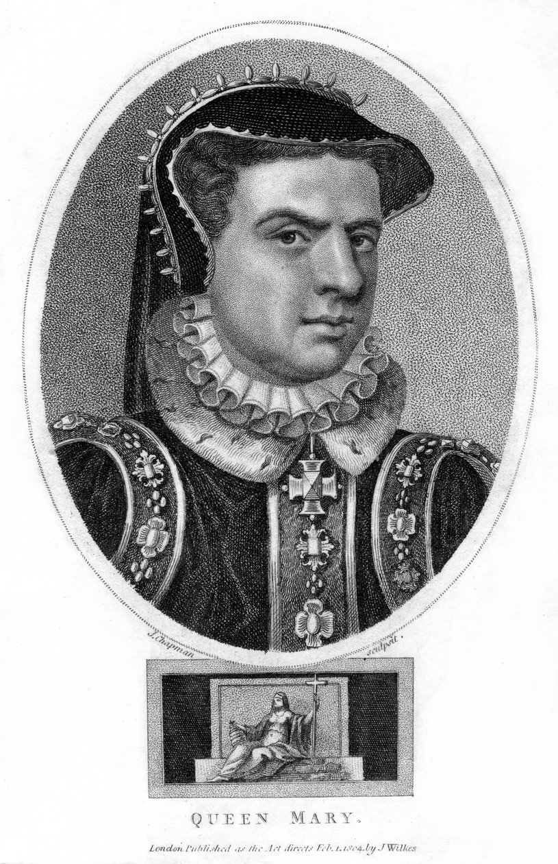 Englannin kuningatar Maria I, 1804. tekijältä J. Chapman