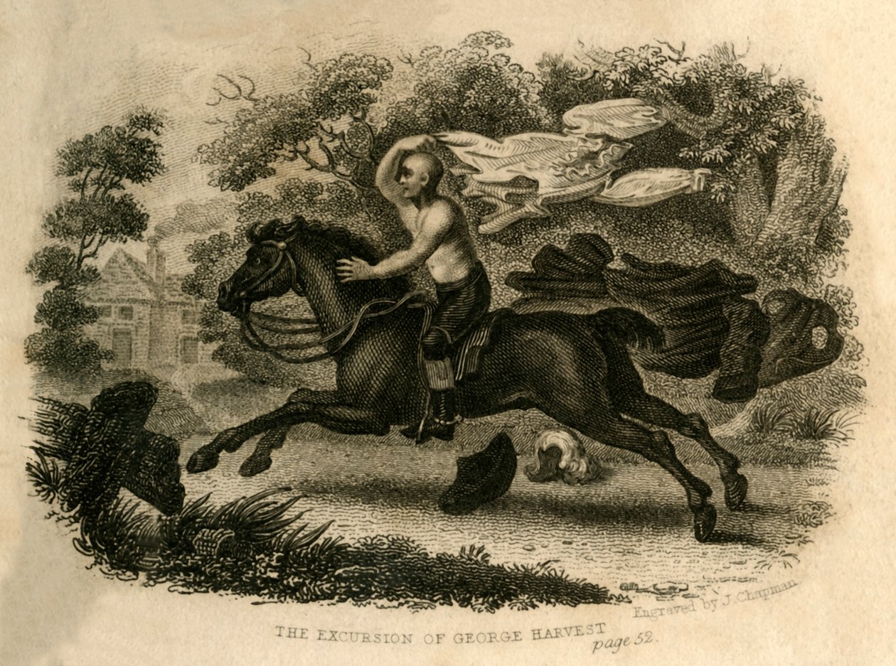 George Harvestin retki, 1821. tekijältä J. Chapman