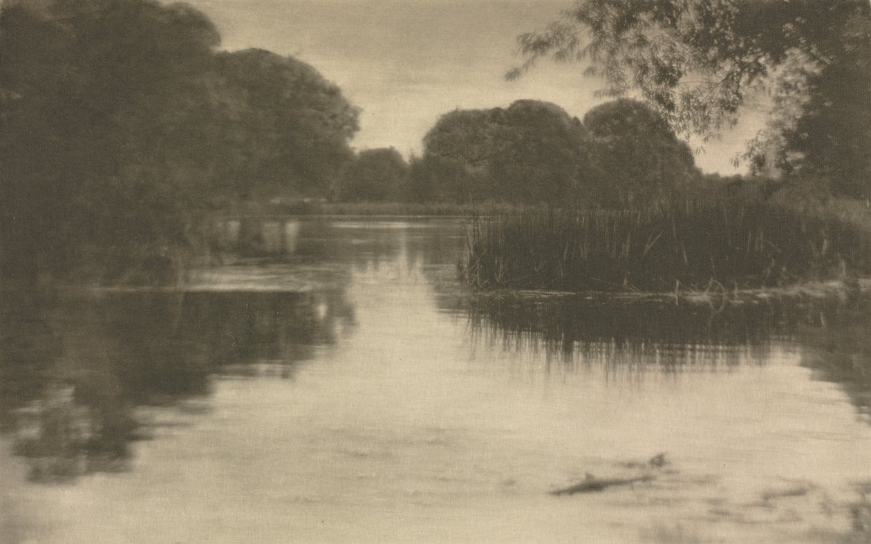 Kameratyö: Bolney Backwater, 1910. tekijältä J. Craig Annan