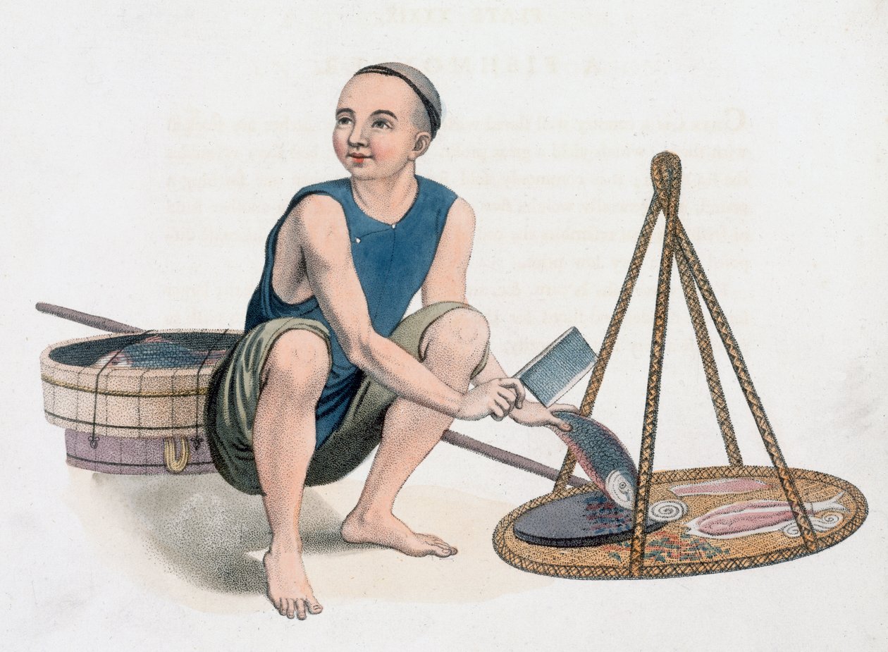 Kalakauppias, 1800 tekijältä J Dadley