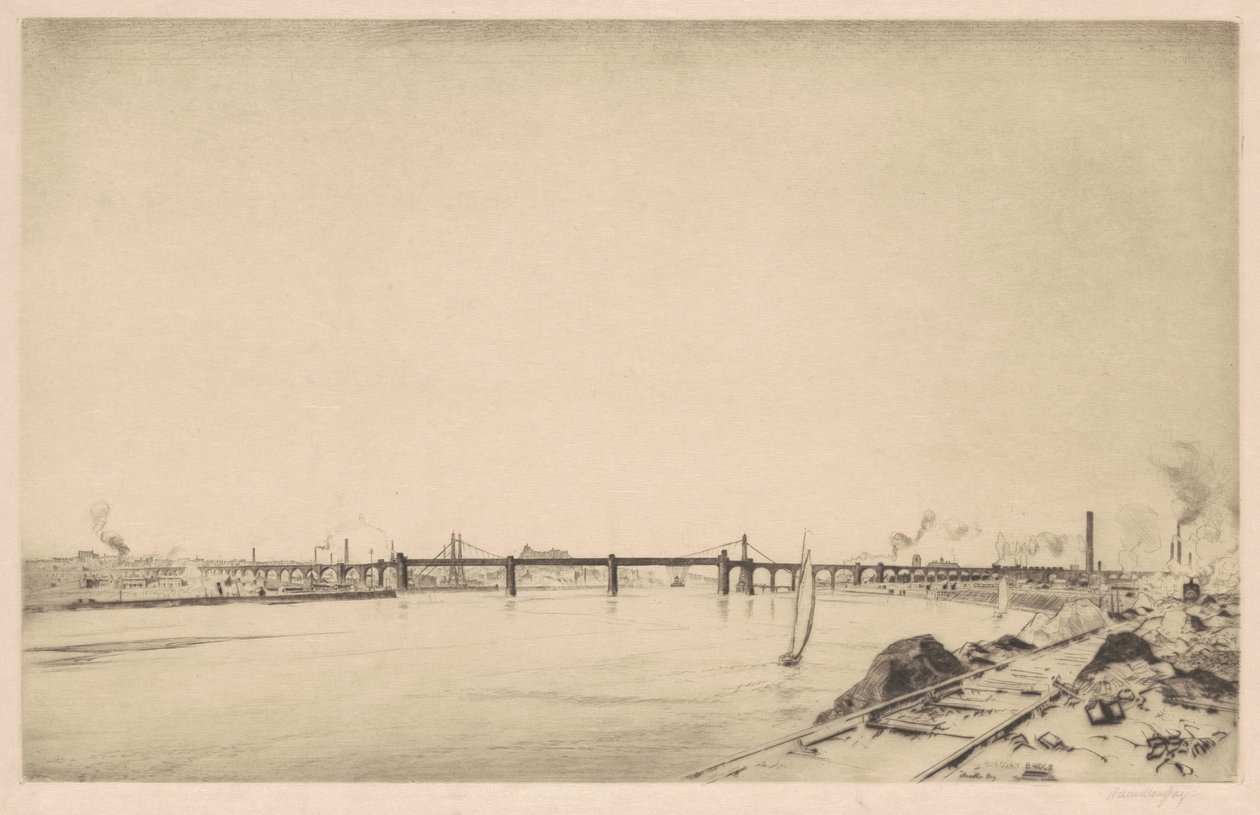 Runcornin silta tekijältä J. Hamilton Hay