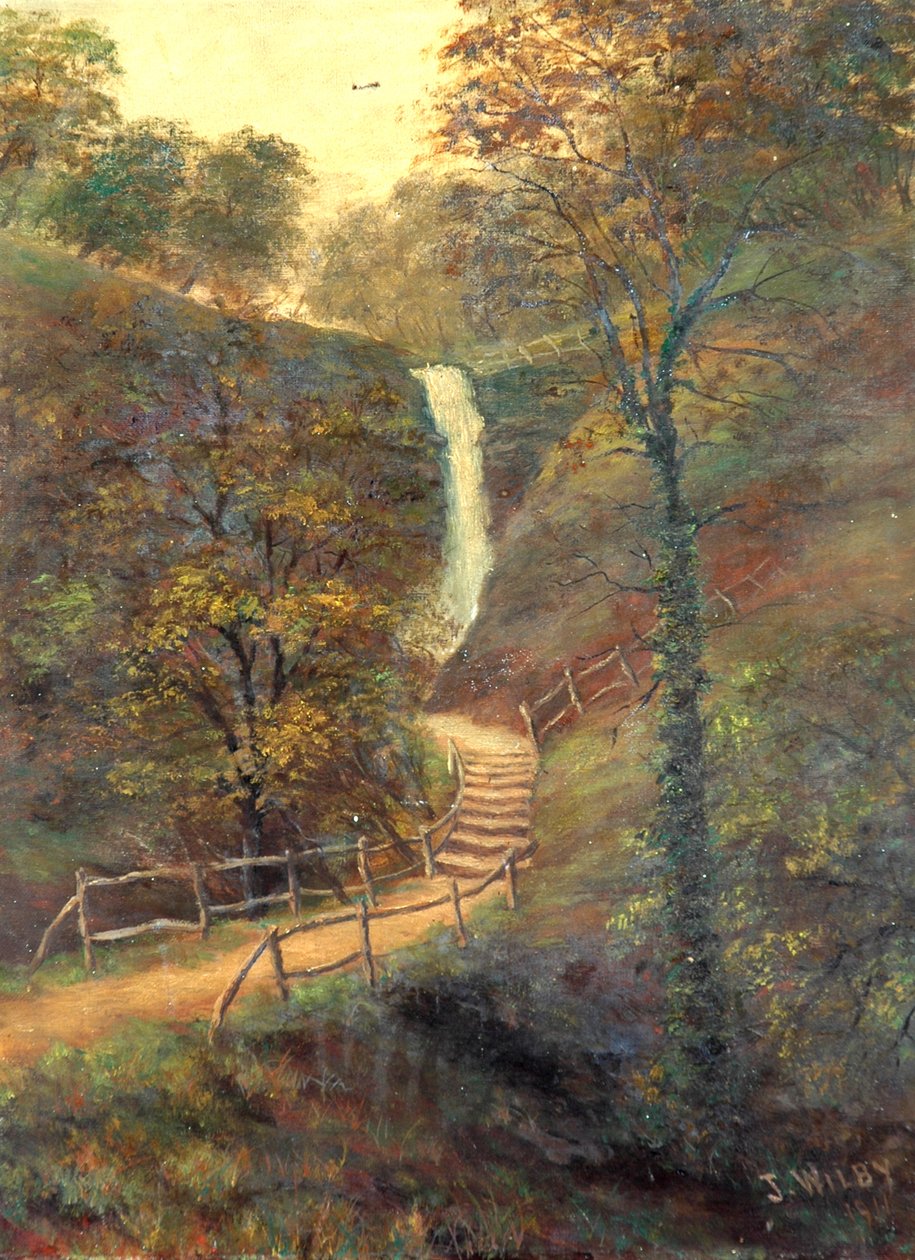 Shanklin Chine, Isle of Wight, 1911 tekijältä J. Wilby