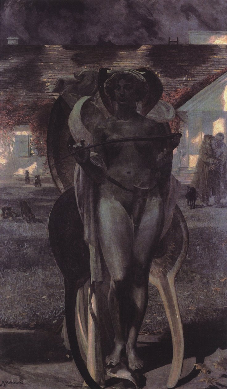 Thanatos II. tekijältä Jacek Malczewski