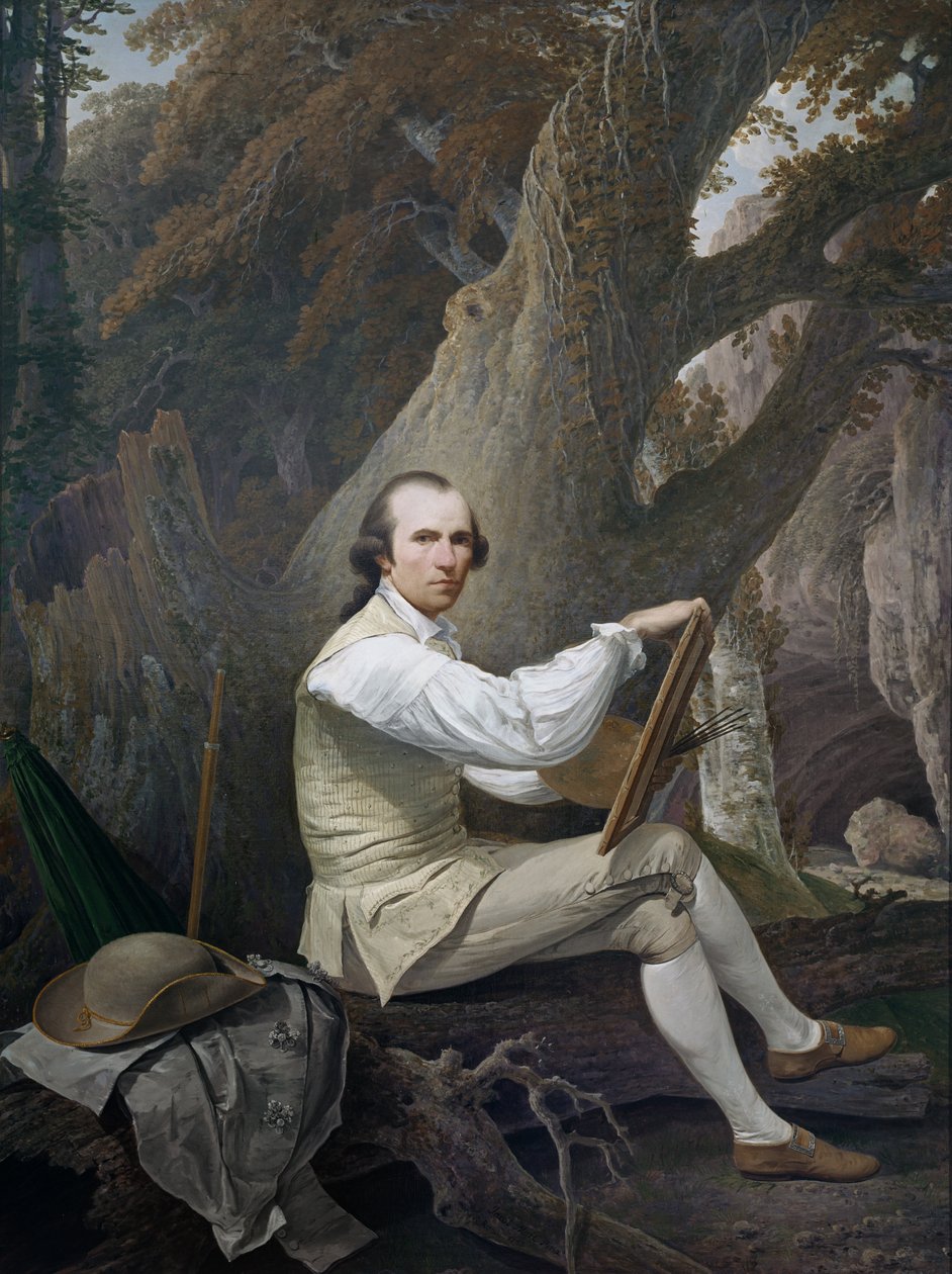 Omakuva, 1783 tekijältä Jacob More
