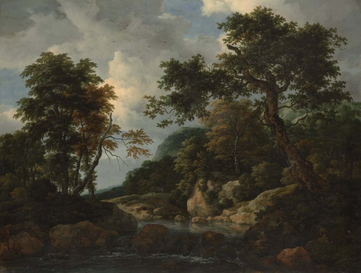 Metsän virta tekijältä Jacob van Ruisdael