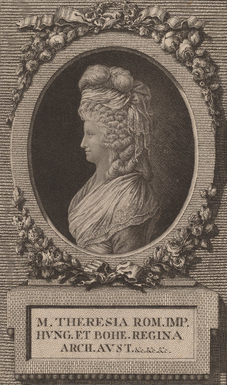 Marie-Thérèse, Pyhän Rooman keisarinna. tekijältä Jacob Adam