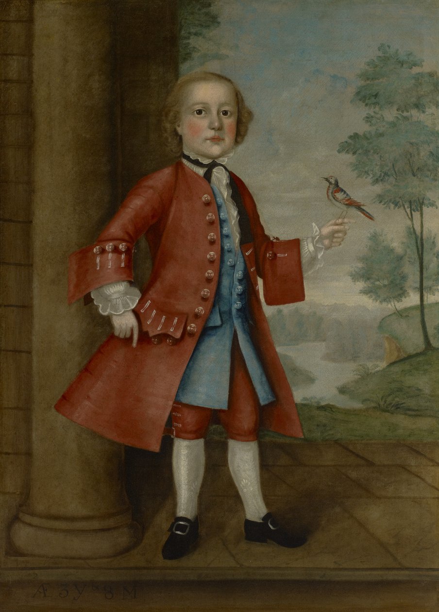 John Gerryn (1741-86) muotokuva 1745 tekijältä Jacob Badger