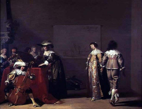 Musiikkijuhlat tekijältä Jacob Fransz van der Merck