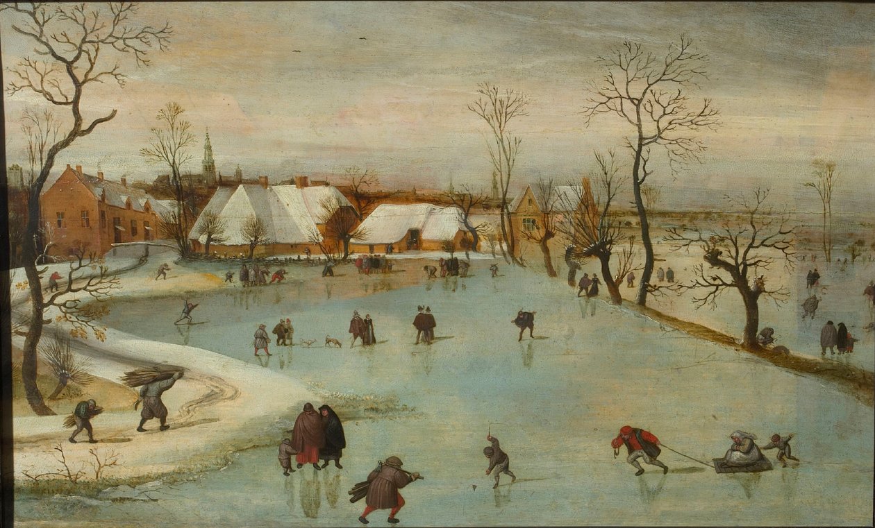 Neljä vuodenaikaa: Talvi, 1577. tekijältä Jacob Grimmer