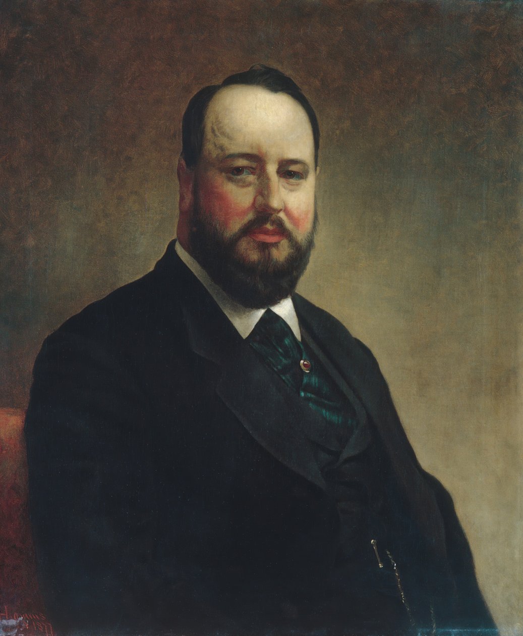 Joseph W. Drexel, 1877. tekijältä Jacob Hart Lazarus