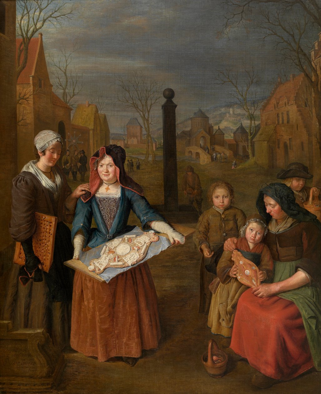 Vesimies (öljy kankaalle) tekijältä Jacob Jordaens