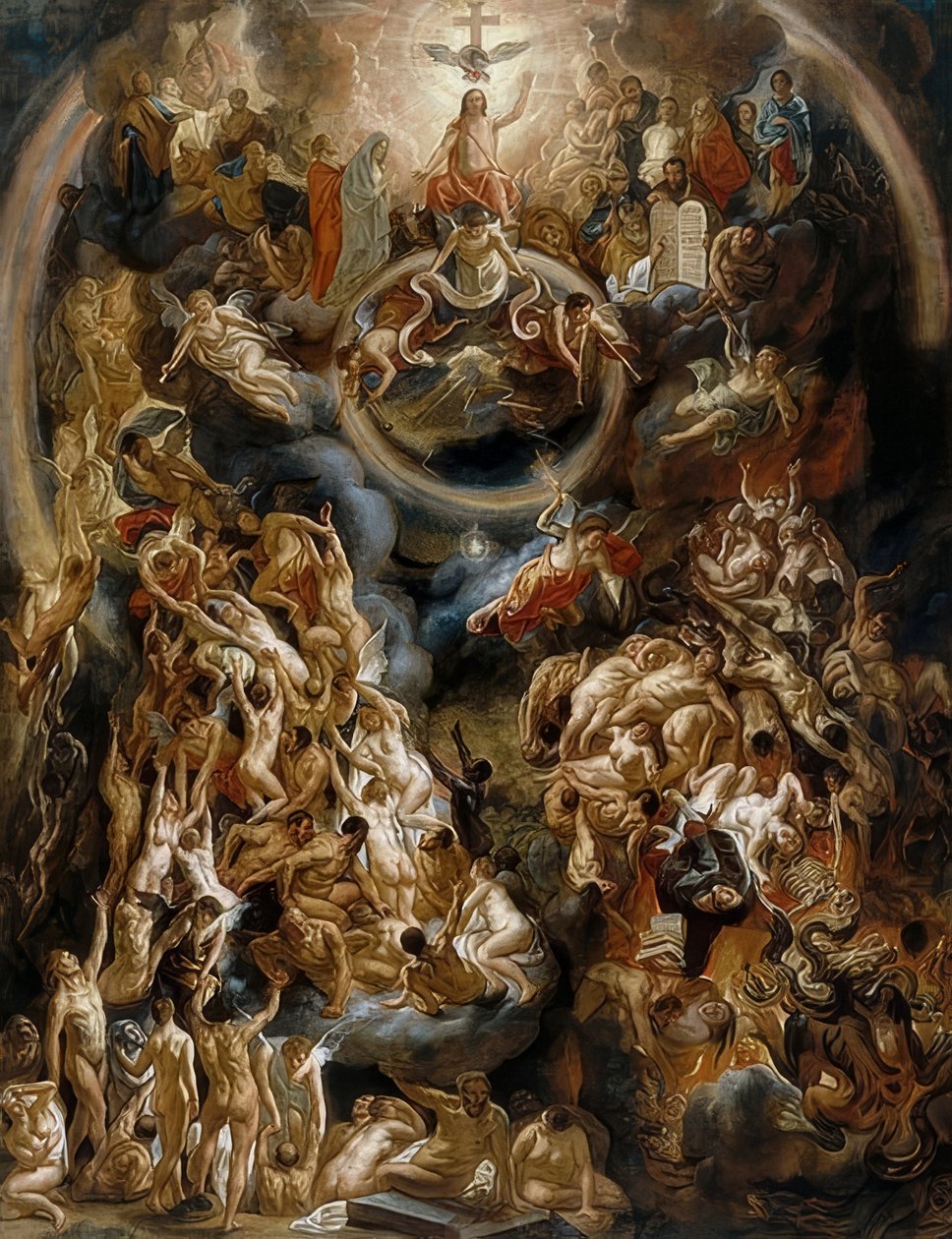 Viimeinen tuomio. 1653 tekijältä Jacob Jordaens