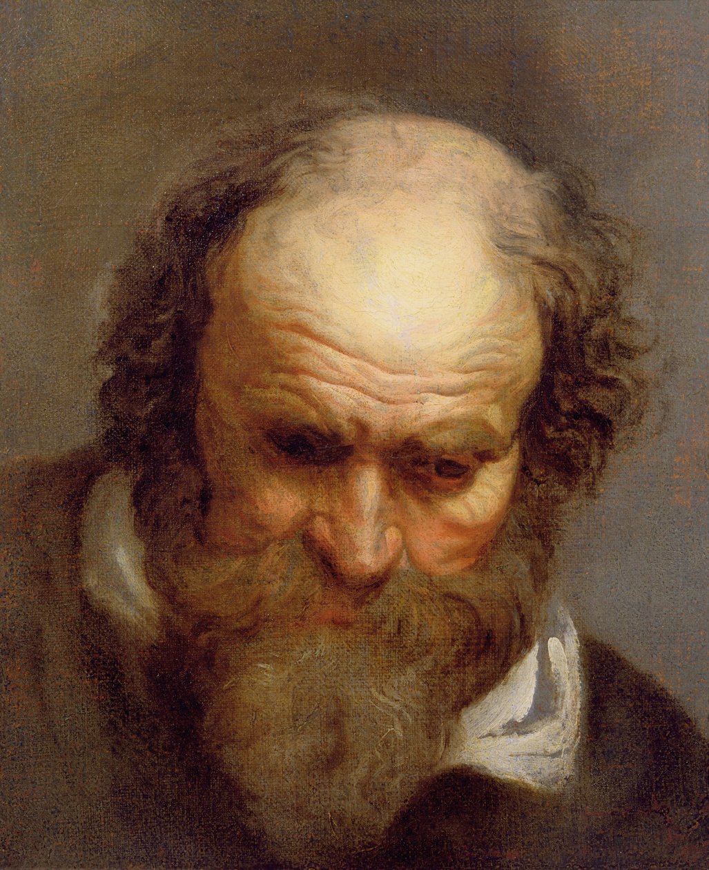 Vanhan miehen pää tekijältä Jacob Jordaens
