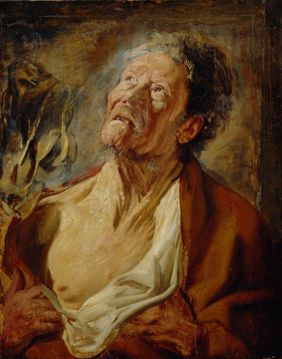 Työ, n. 1620 (öljy tammilevylle) tekijältä Jacob Jordaens