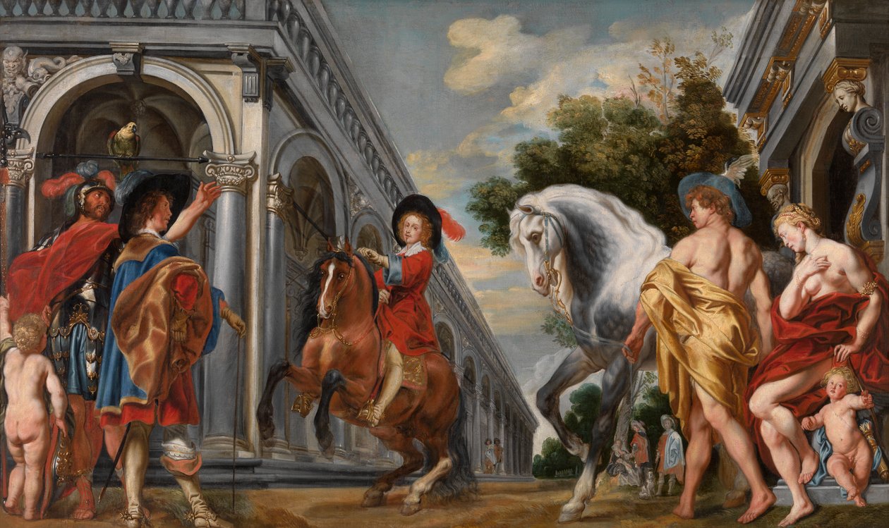 Levade (öljy) tekijältä Jacob Jordaens