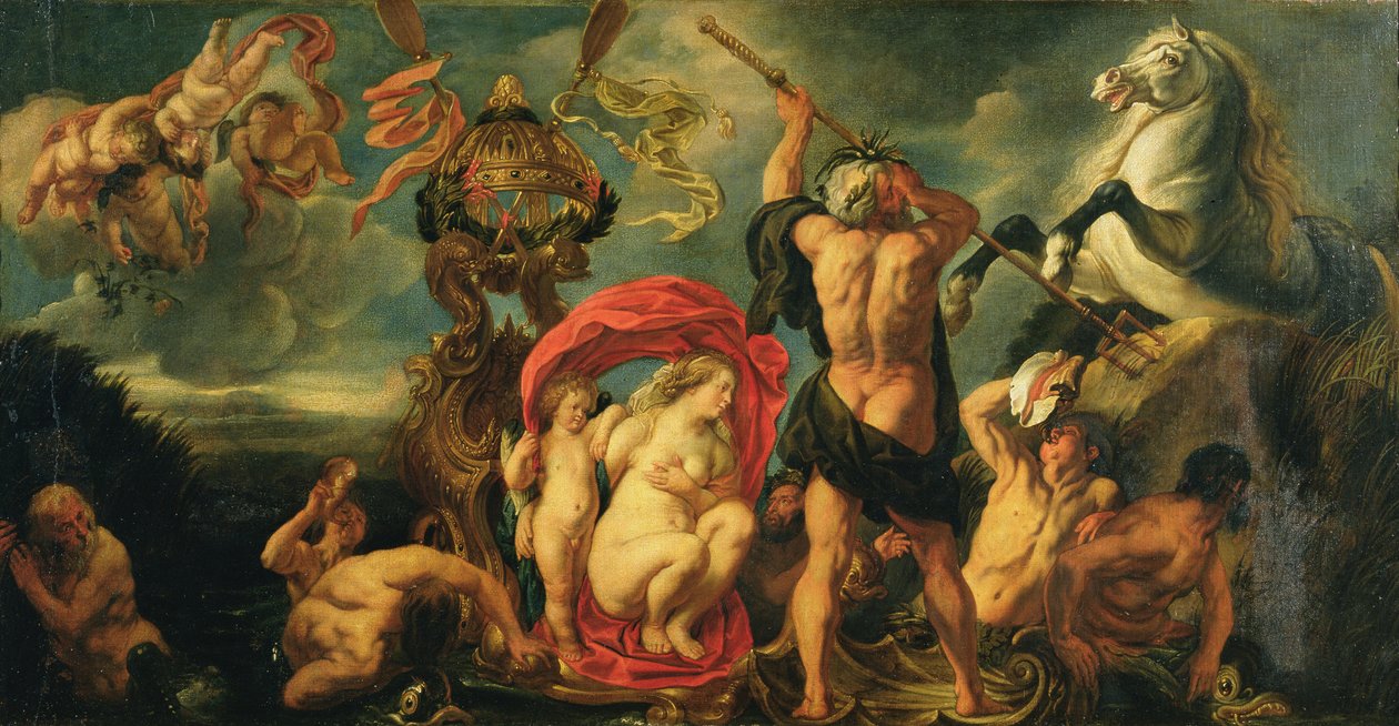 Neptunus luo hevosen tekijältä Jacob Jordaens