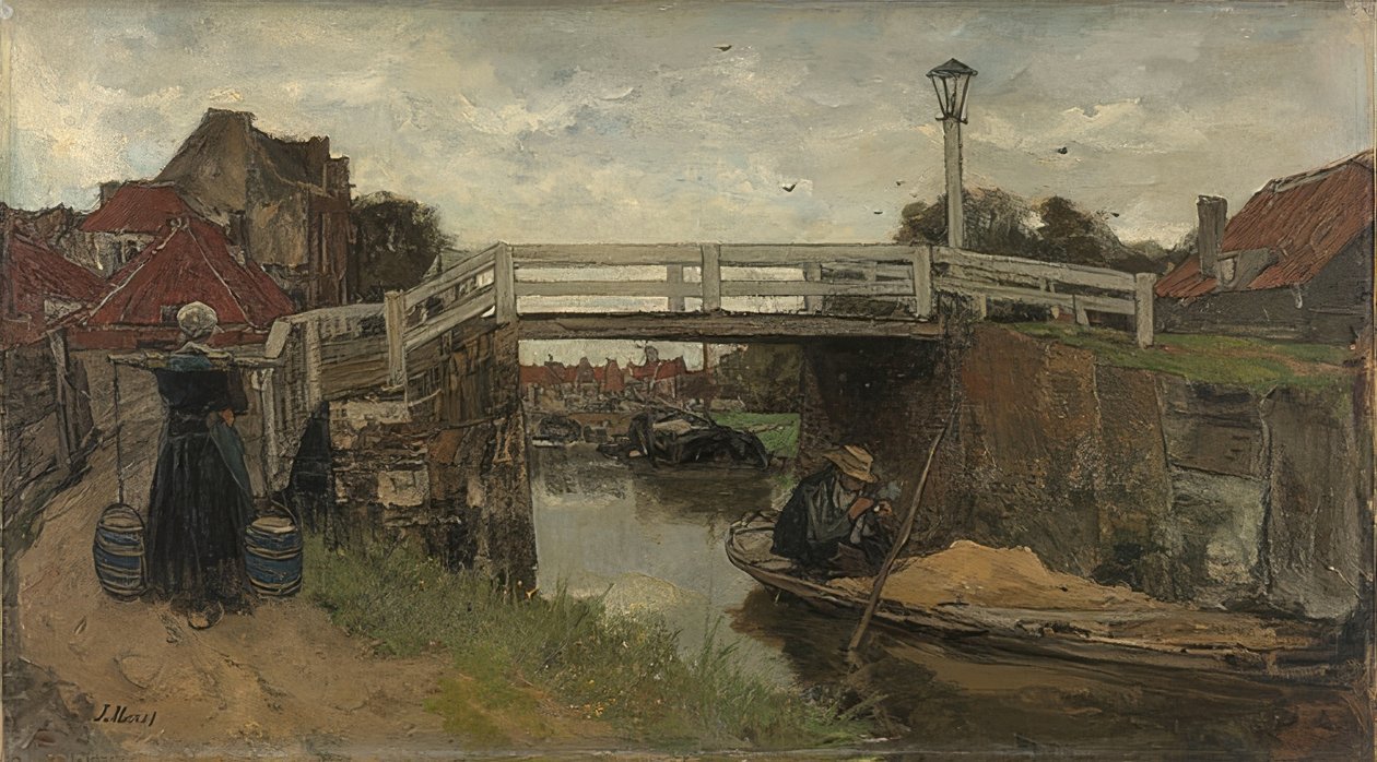 Silta. Noin 1879 tekijältä Jacob Henricus or Hendricus Maris