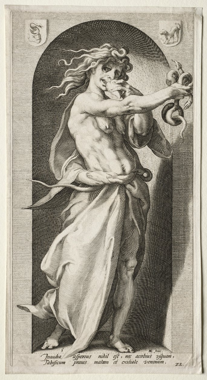 Kateus, 1593. tekijältä Jacob Matham