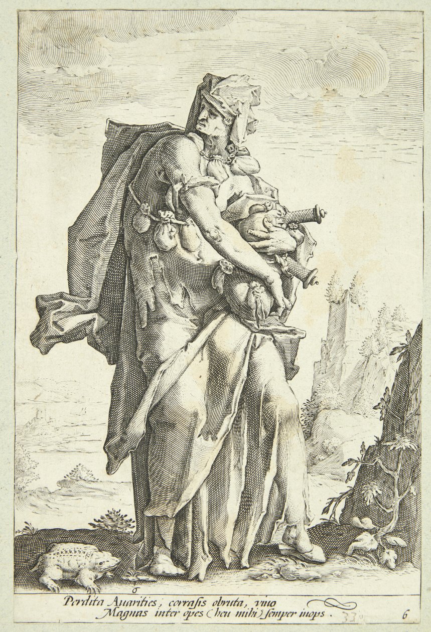 Ahneus tekijältä Jacob Matham