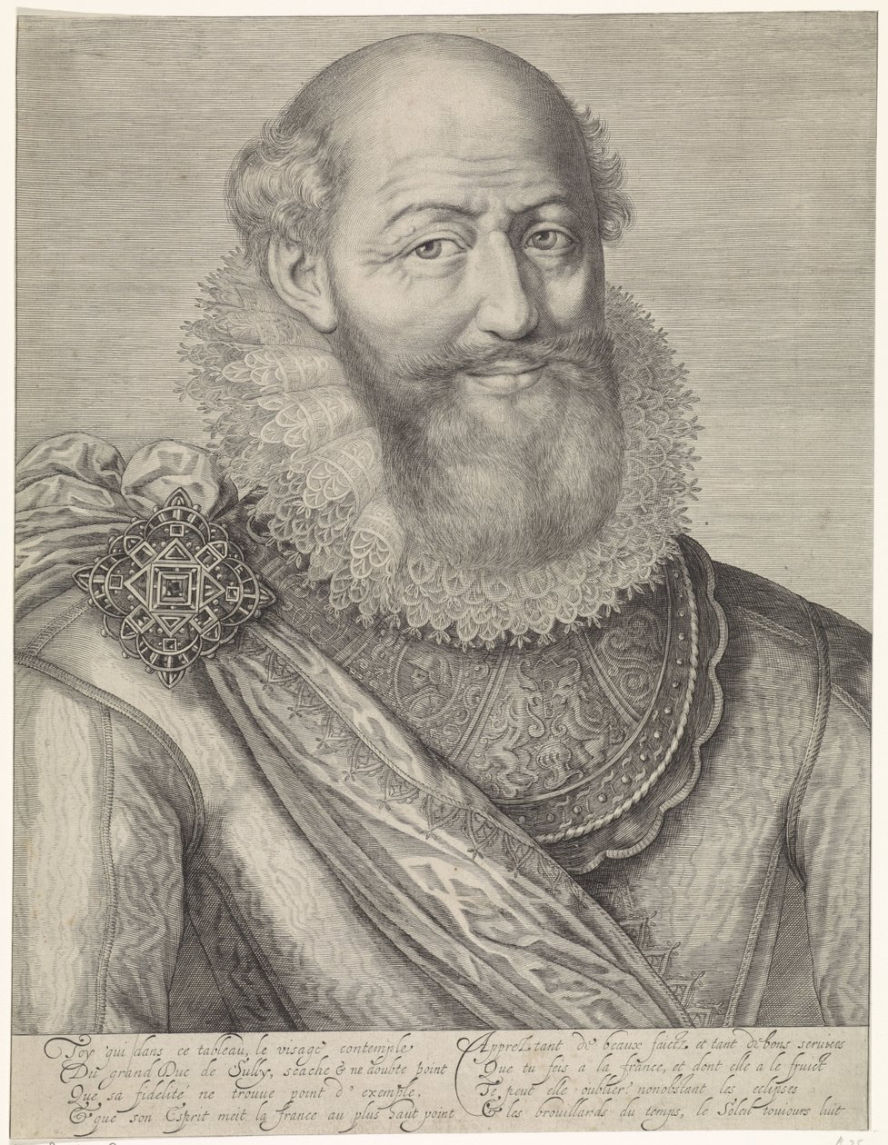 Maximilien de Béthunen muotokuva tekijältä Jacob Matham
