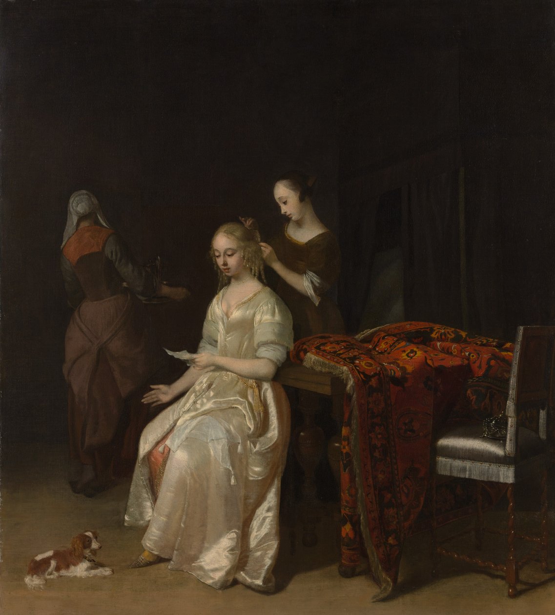Rakkauskirje, 1670-luvun alku. tekijältä Jacob Lucasz Ochtervelt