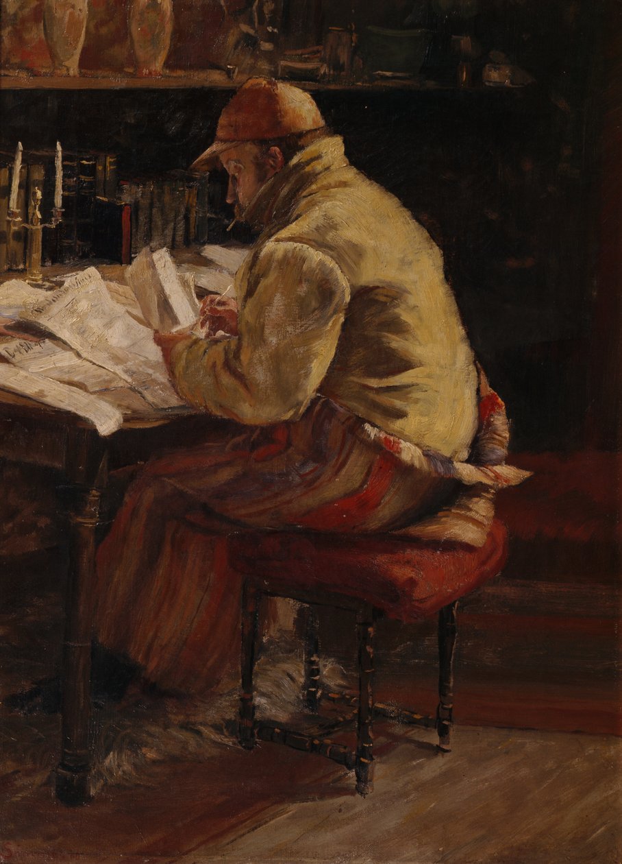 Kirjailija Alexander Kielland tekijältä Jacob Sømme