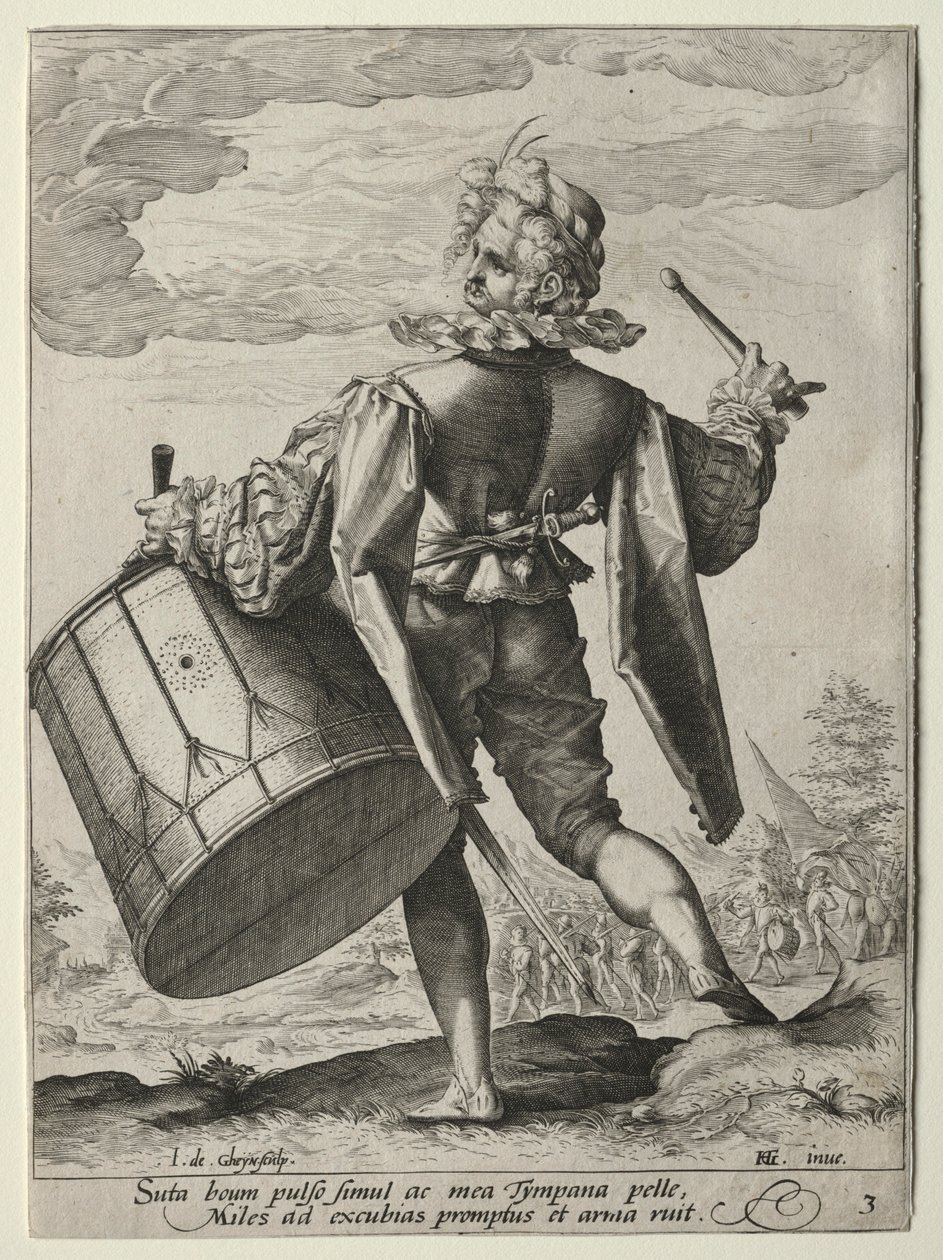 Rumpali, 1587. tekijältä Jacob de Gheyn II