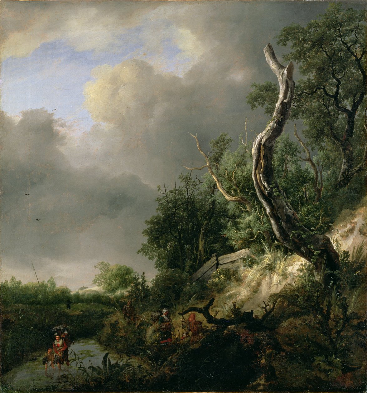 Dyynit Haarlemin lähellä tekijältä Jacob van Ruisdael