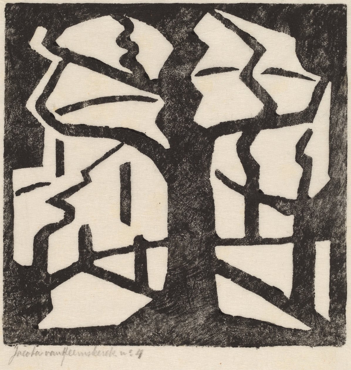 puu, c. 1915. tekijältä Jacoba van Heemskerck van Beest