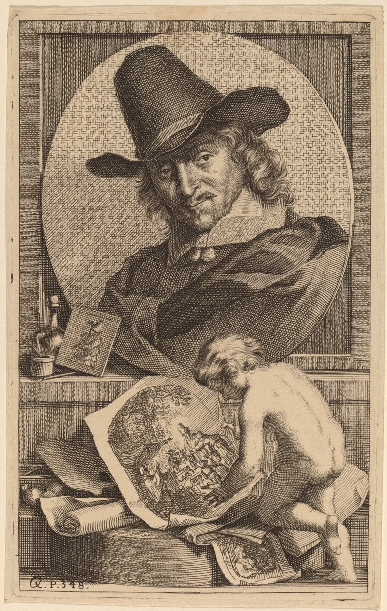 Adrian of Ostade tekijältä Jacobus Houbraken