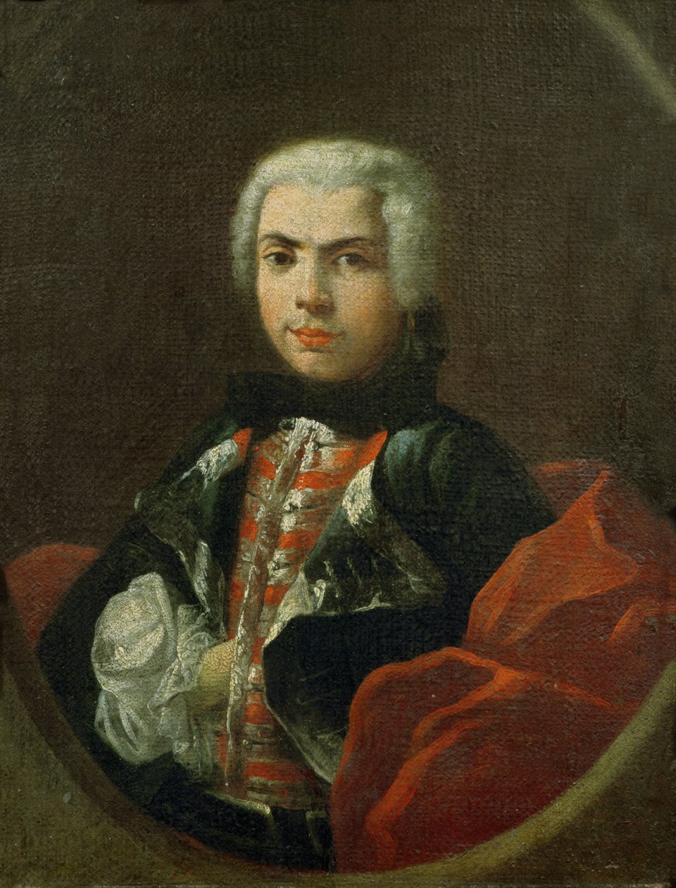 Carlo Broschi "Il Farinelli" (1705-82) tekijältä Jacopo Amigoni