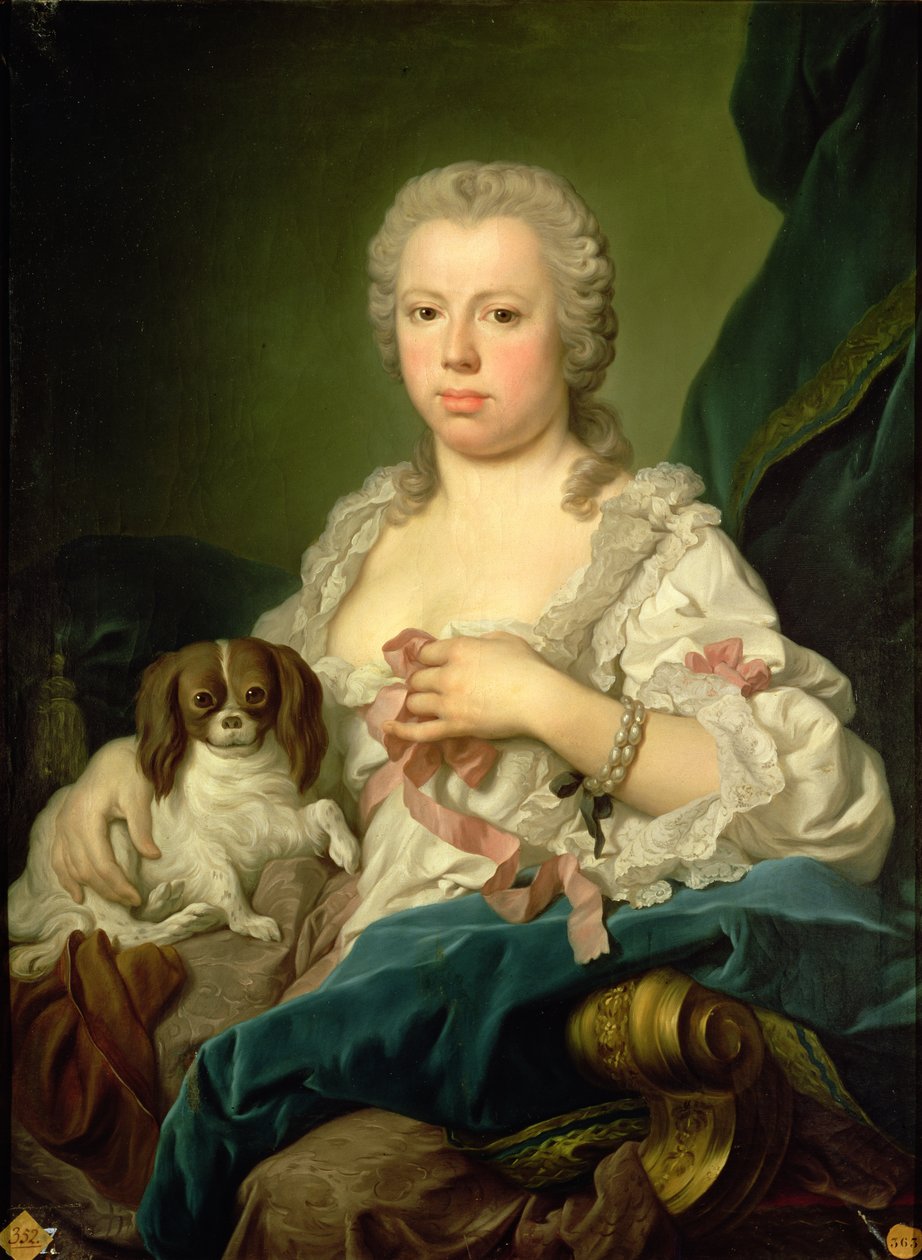 Maria-Barbara de Braganza (k. 1758) tekijältä Jacopo Amigoni