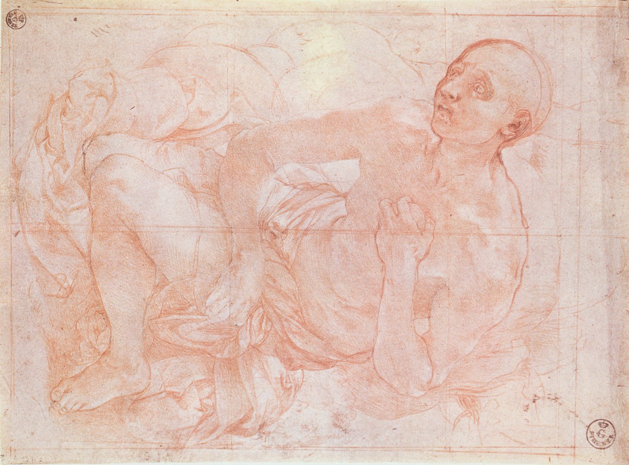 St. Jerome (liitu) tekijältä Jacopo Pontormo