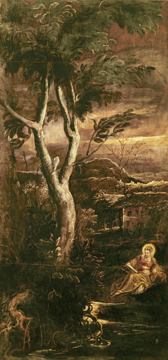 Maria Magdaleena, noin 1575 tekijältä Jacopo Robusti Tintoretto