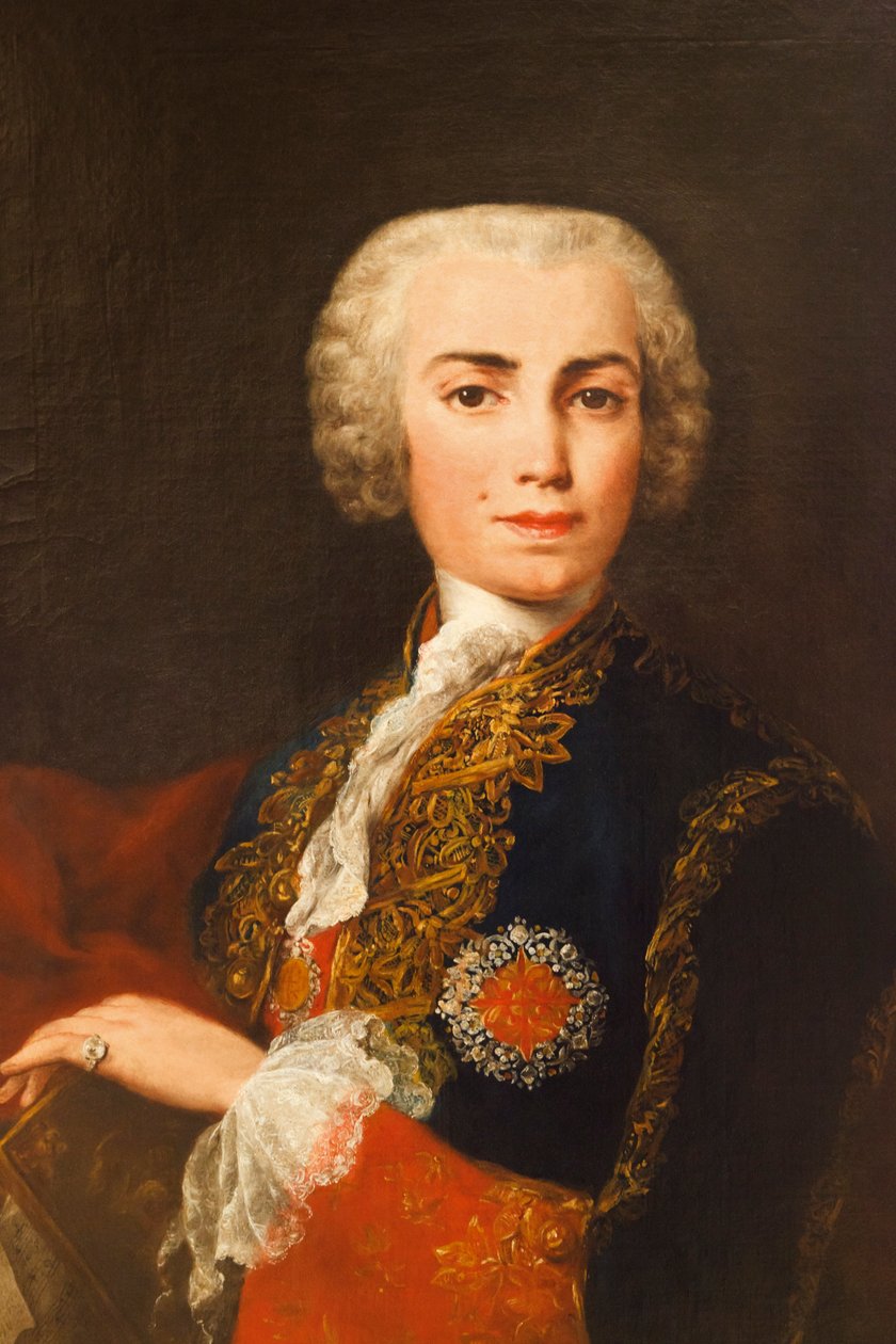 Farinellin muotokuva, noin 1750-52 tekijältä Jacopo Amigoni