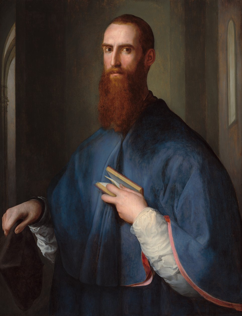 Monsignor della Casa, luultavasti 15411544. tekijältä Jacopo Pontormo